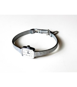 Silver Simple Square Dial...