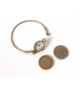 Analog gold ladies watch